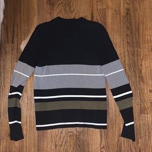 stripe sweater cool material